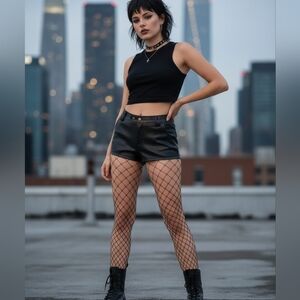 NWT Wild Fable Black Low Rise Micro Mini Shorts